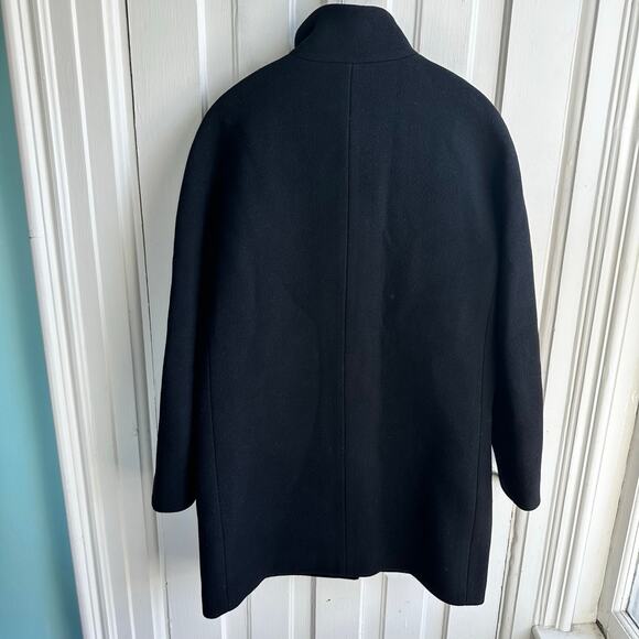 J Crew Cocoon Coat in Italian Stadium Cloth Nello Gori Wool Blend - Picture 6 of 8